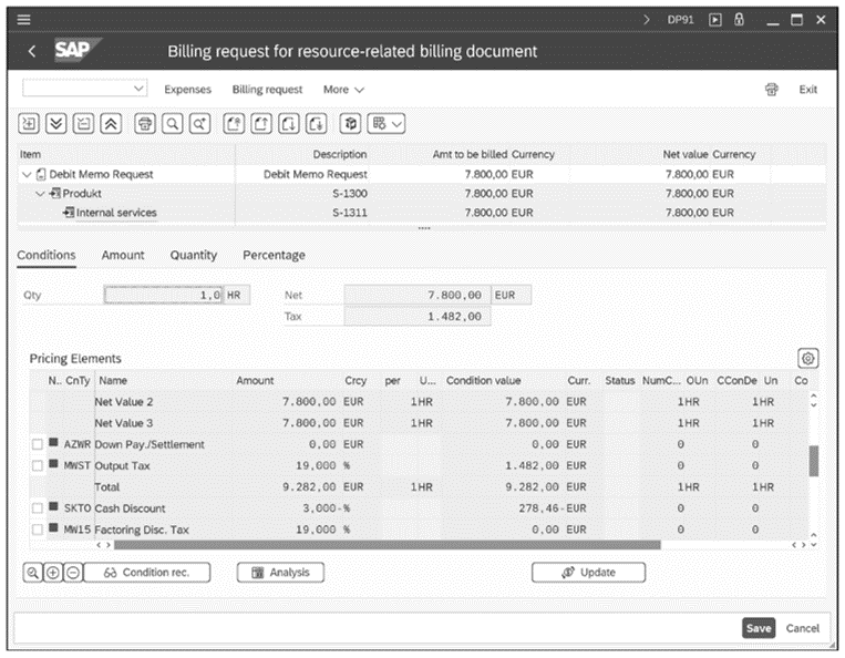 Combining Milestone and Resource-Related Billing