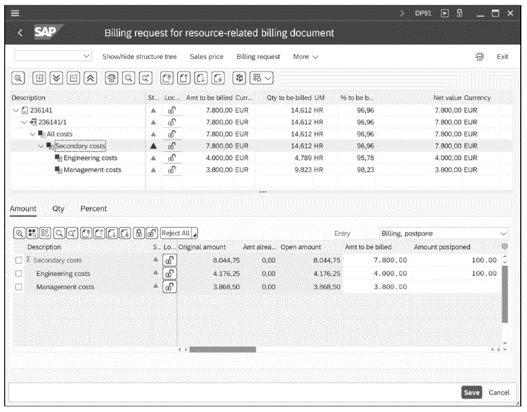 Resource-Related Billing